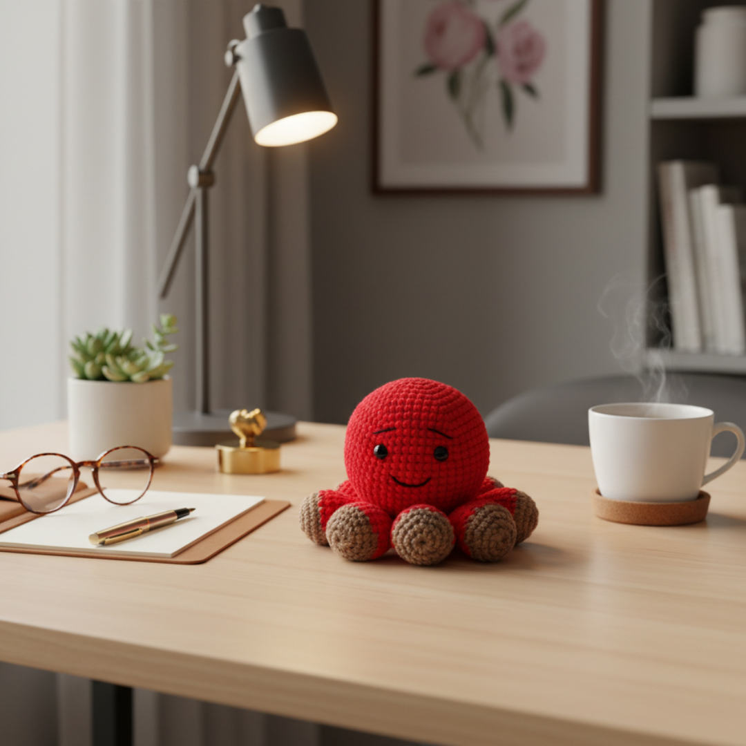 Baby Octopus - Red